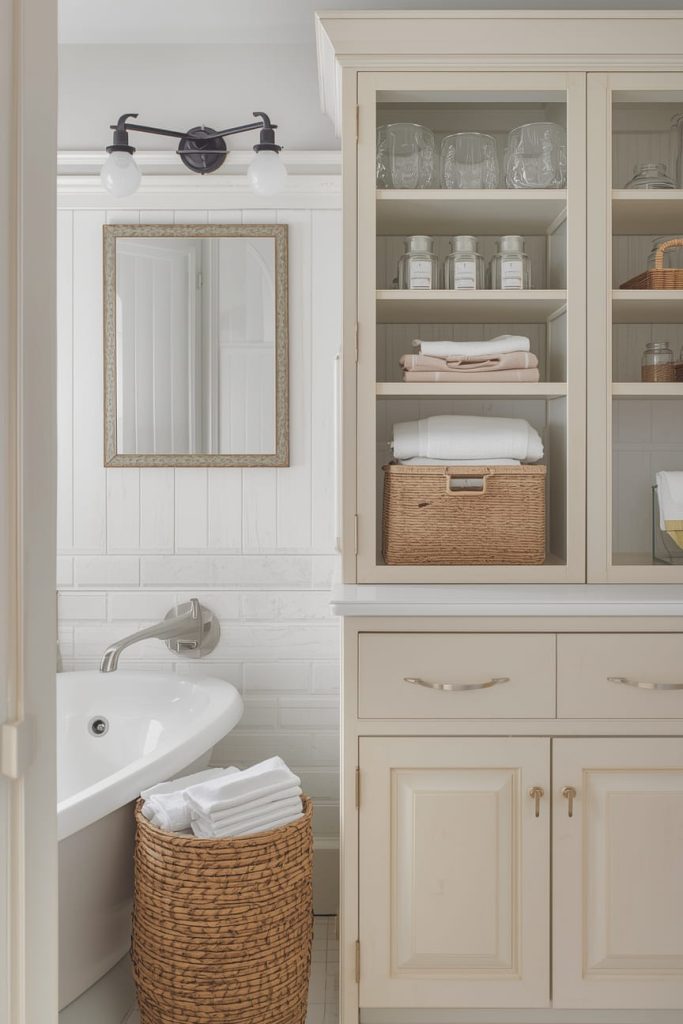 Corner Bathroom Cabinets for Tight Spaces