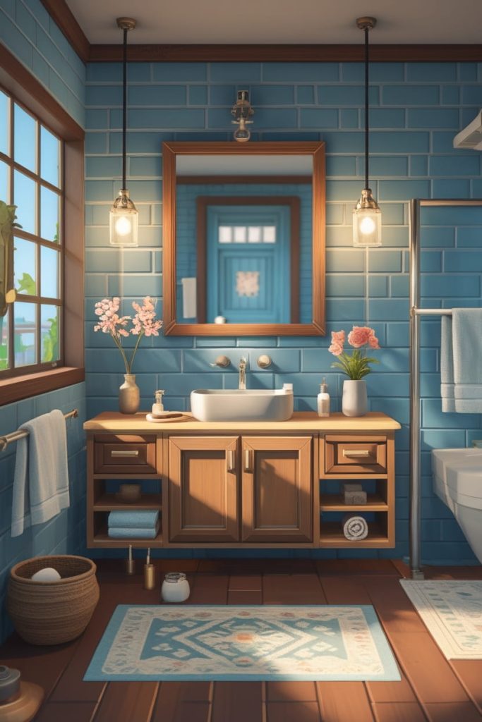 Cute Bloxburg Bathroom Ideas with Pastel Theme