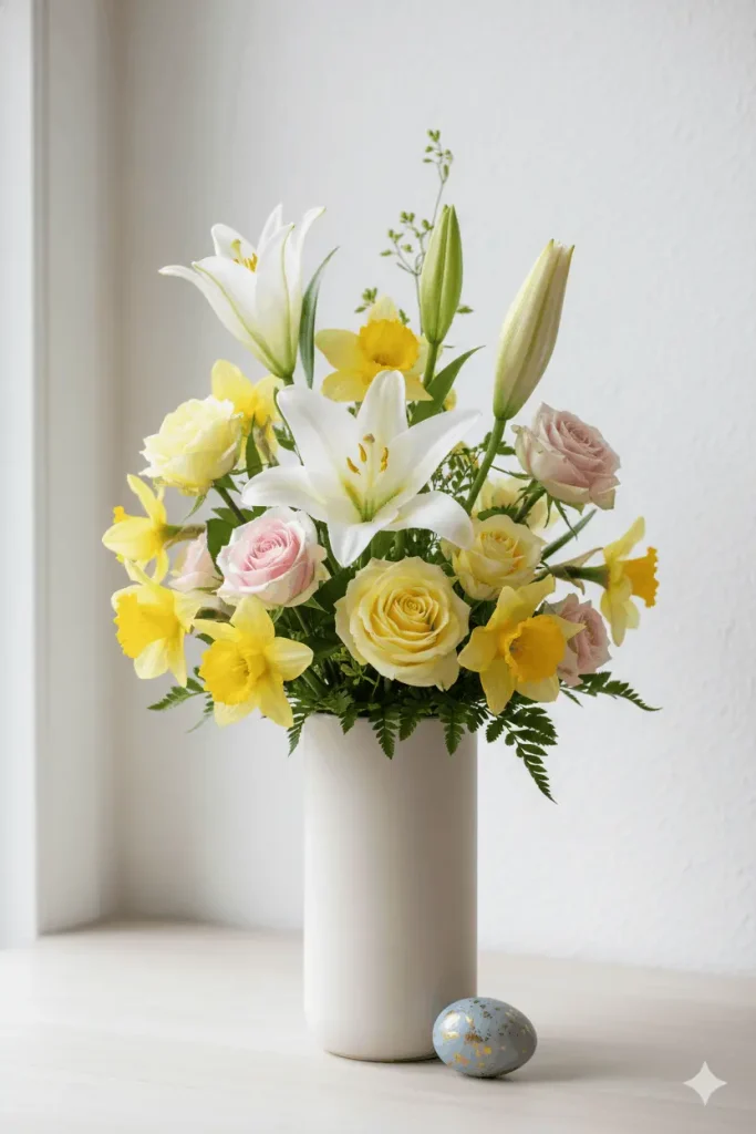 Easter Lily Foyer Centerpiece