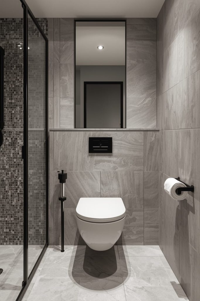 Floating Toilet Design for a Contemporary Bathroom