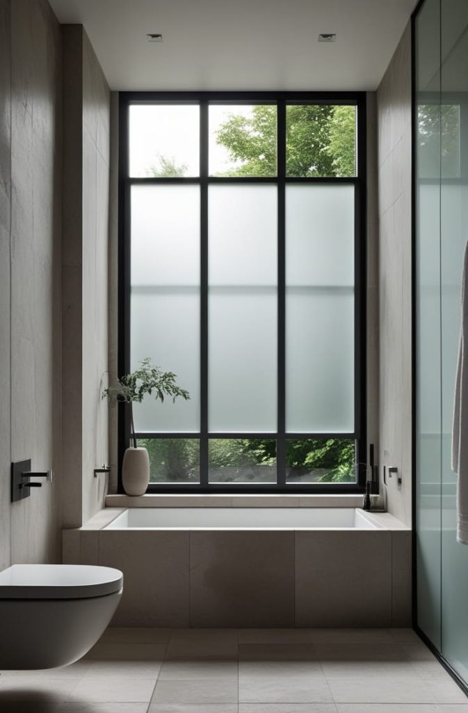 Opaque Glass for Maximum Seclusion