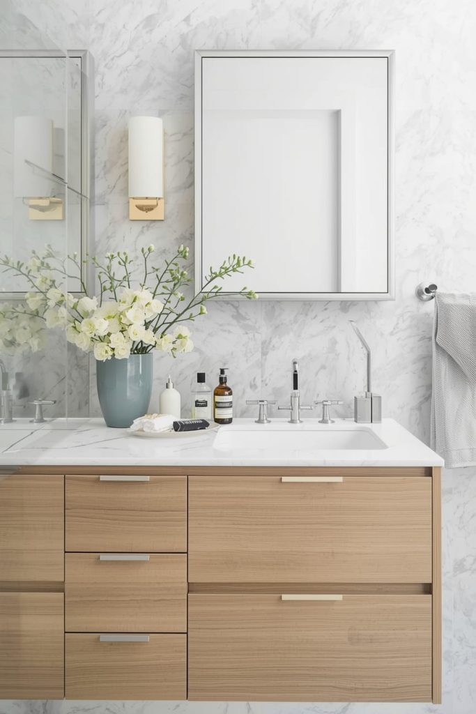 Over-Toilet Bathroom Cabinets for Vertical Storage