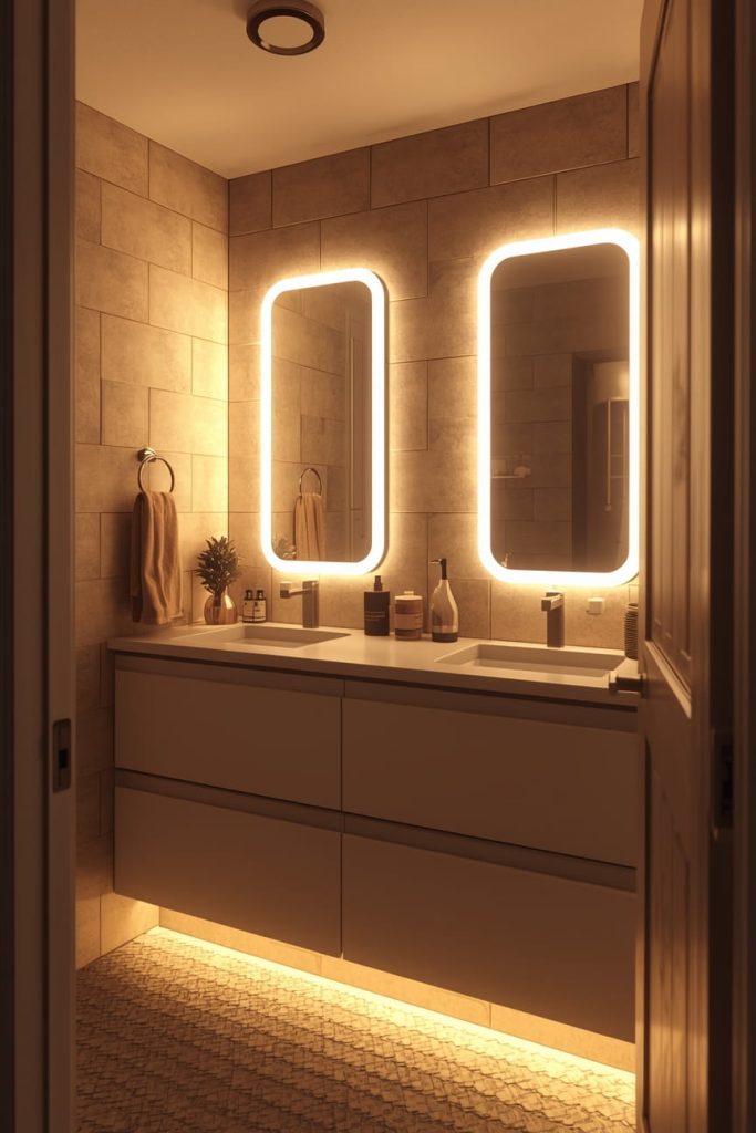 Roleplay Bloxburg Bathroom with Functional Layout