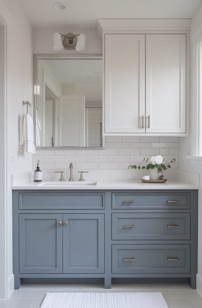 Tall Bathroom Cabinets for Ample Storage
