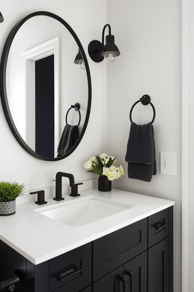 Wall-Mounted Sink for Space Efficiency