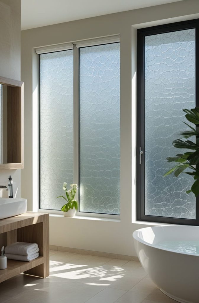 Window Films for Flexible Bathroom Privacy