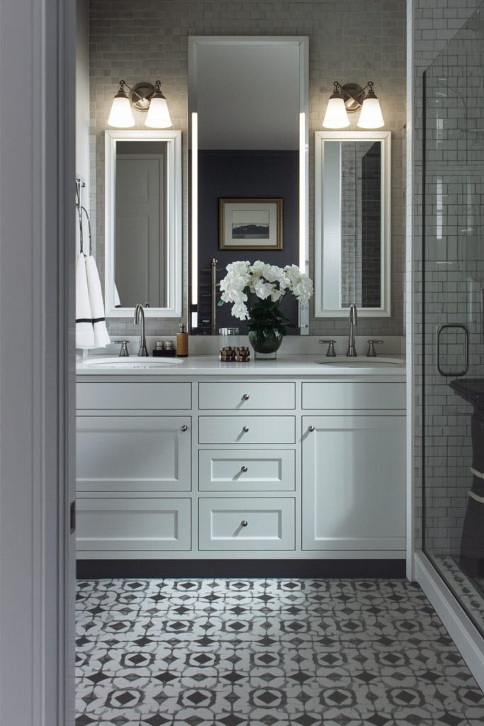 Accent Wall with Wallpaper