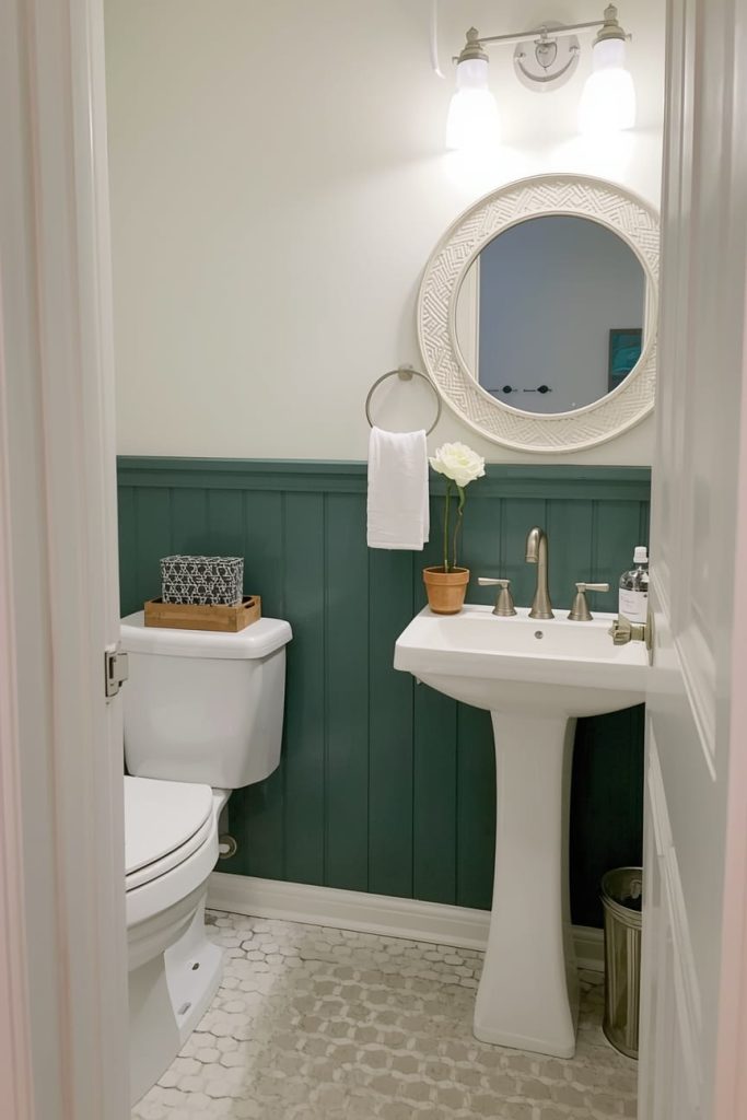 Affordable Powder Room Flooring Ideas