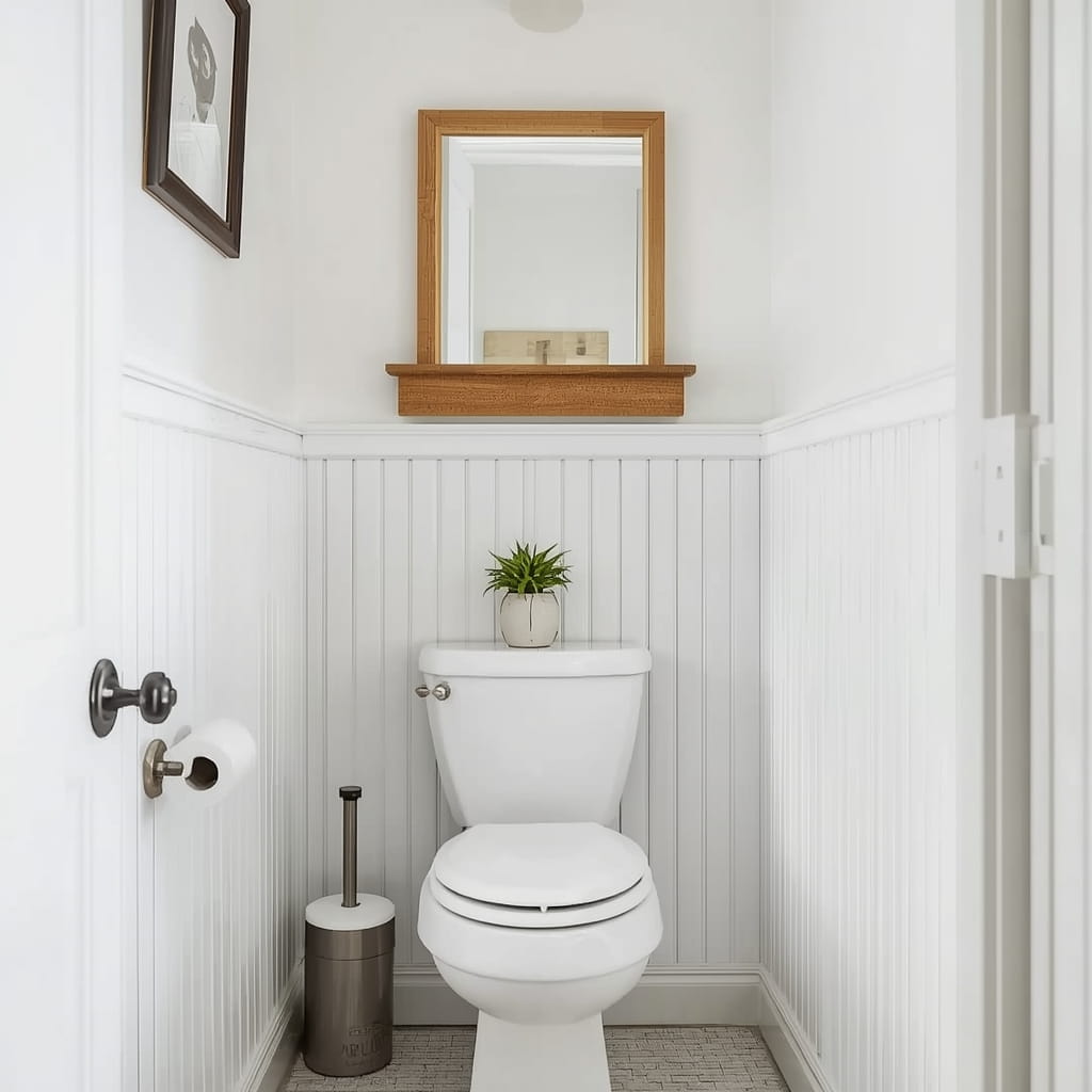 13 Wainscoting Powder Room Ideas for a Stylish Makeover