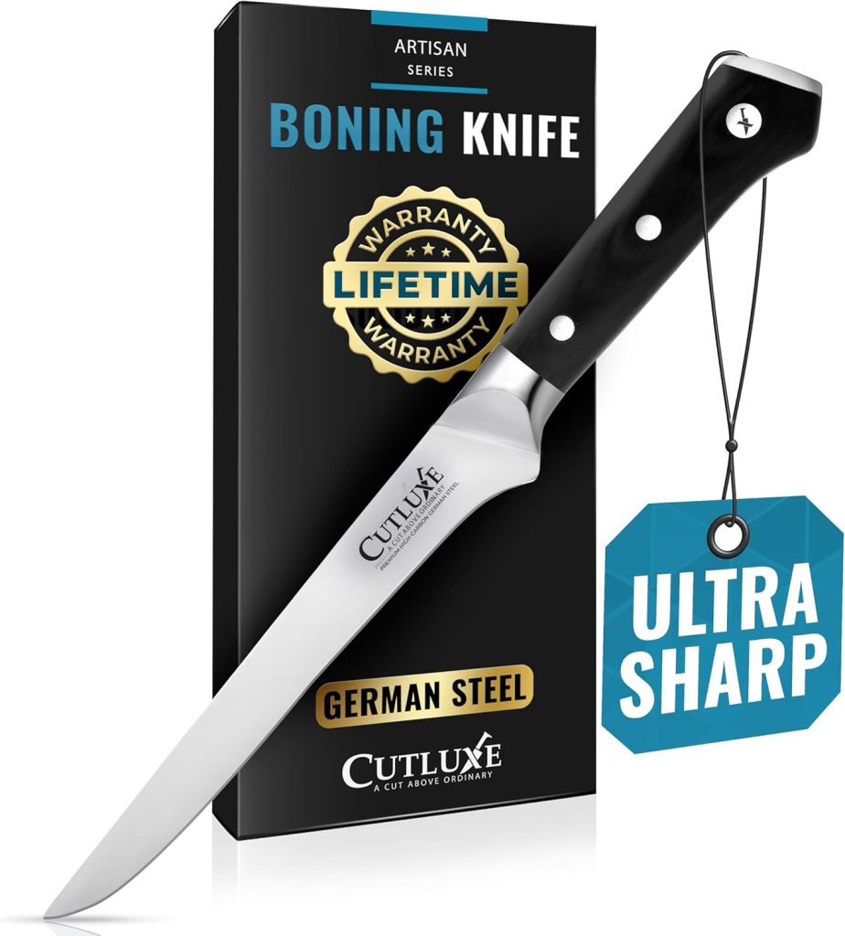 Cutluxe Boning Knife – 6 Razor Sharp Fillet