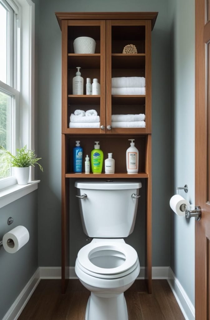 DIY Over-the-Toilet Storage