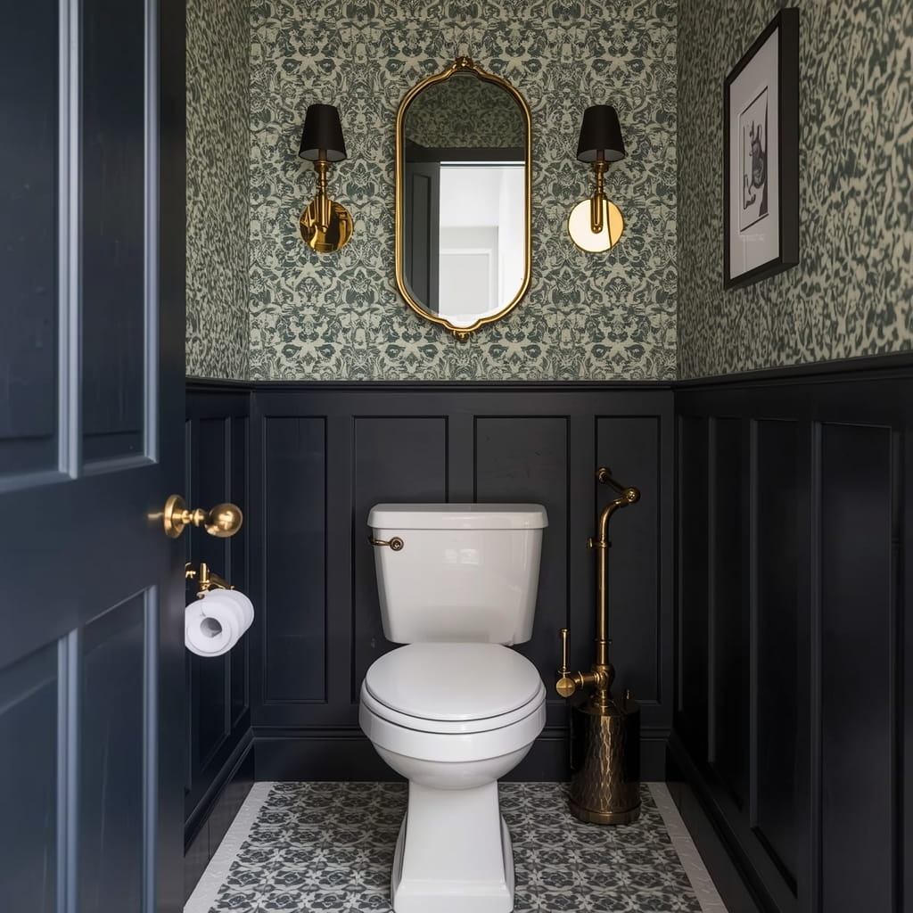 13 Wainscoting Powder Room Ideas for a Stylish Makeover
