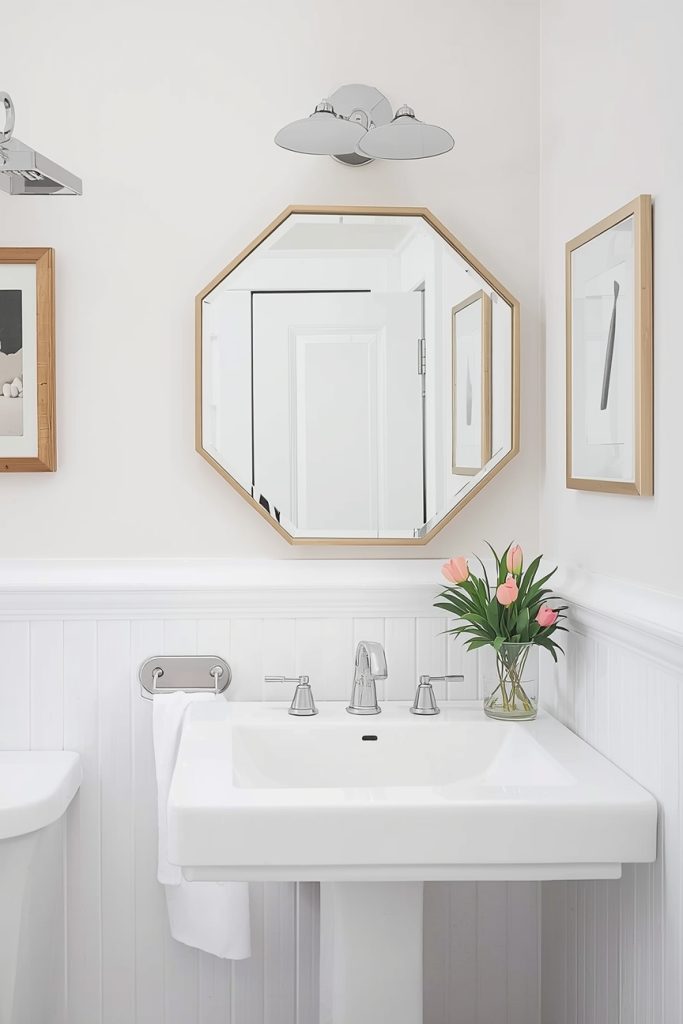 13 Powder Room Mirror Ideas to Transform Small Spaces