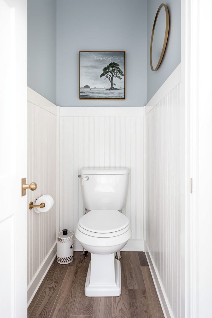 13 Wainscoting Powder Room Ideas for a Stylish Makeover