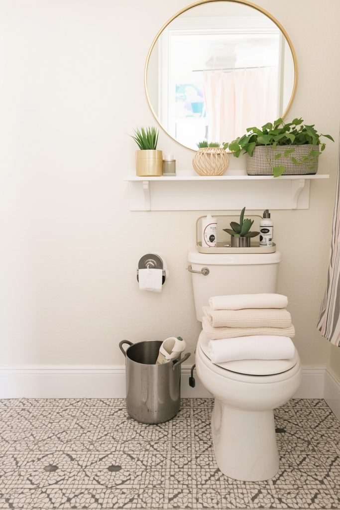  Small Guest Powder Room Ideas with Statement Wallpaper