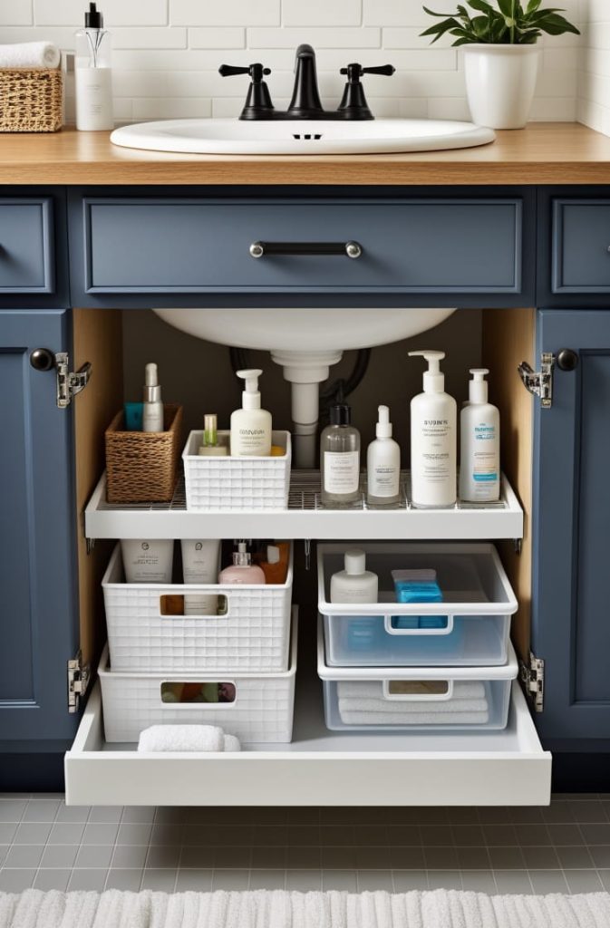 Vanity Storage Ideas for Maximum Efficiency