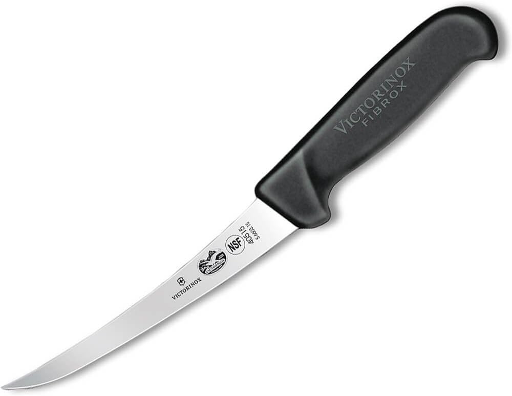 Victorinox 6 Inch Curved Fibrox Pro Boning Knife