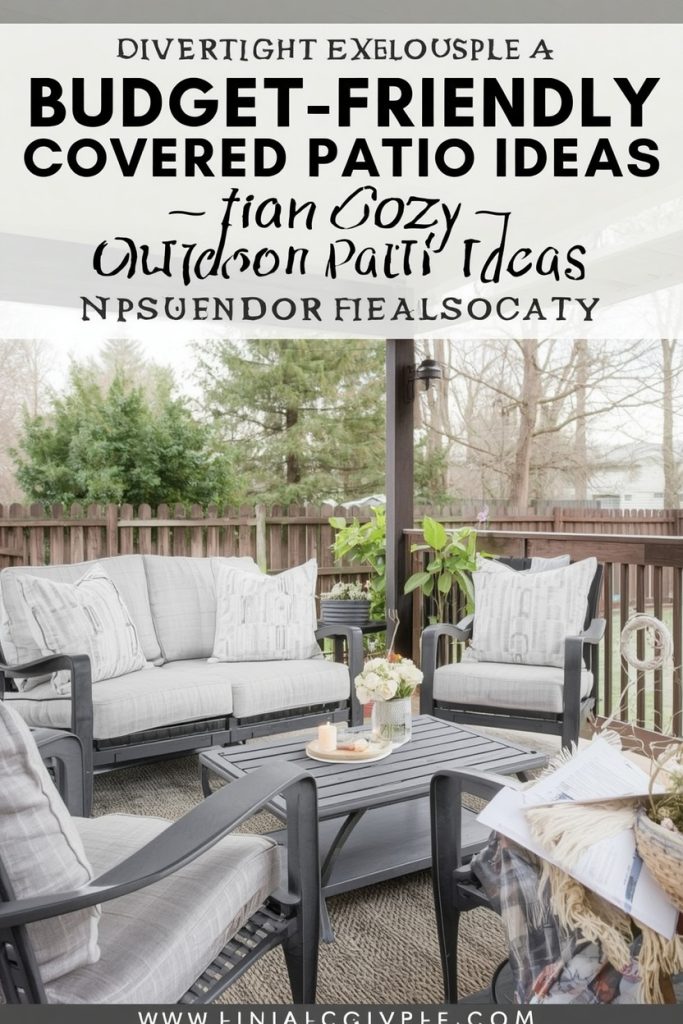 Budget-Friendly Covered Patio Ideas for Cozy Outdoor Relaxation