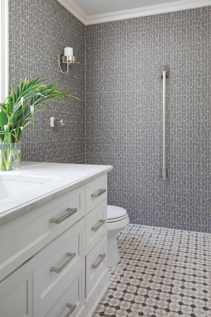 Grey Subway Tile Bathroom Ideas