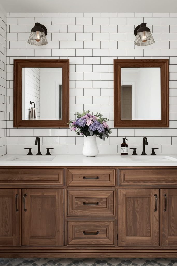 Luxury White Marble Tile Bathroom Ideas