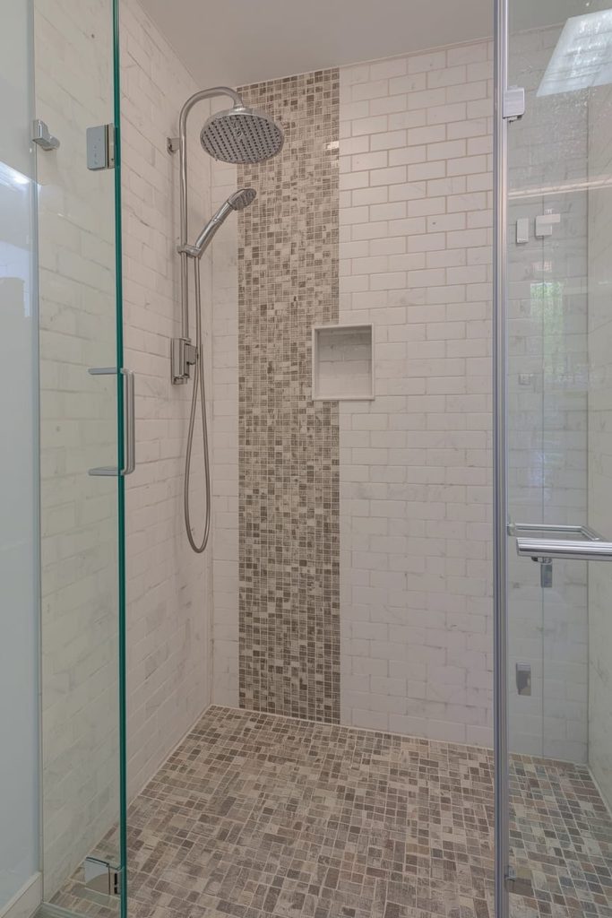 Marble Walk-In Shower Tile Ideas