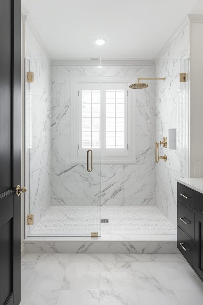  Mosaic Tile Master Bathroom Ideas