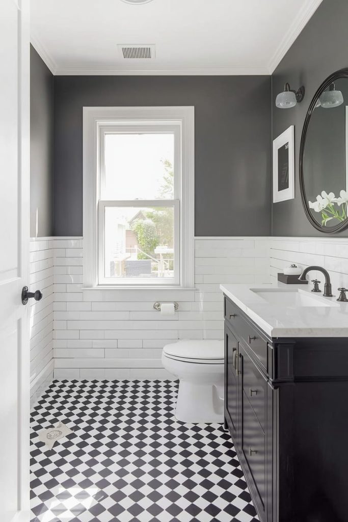 Neutral Bathroom Tile Combinations (Minimalist Bathroom Tile Ideas)