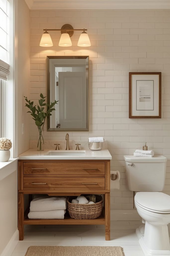 Neutral Hexagon Tiles for Modern Style