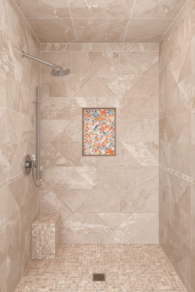 Small Walk-In Shower Tile Ideas