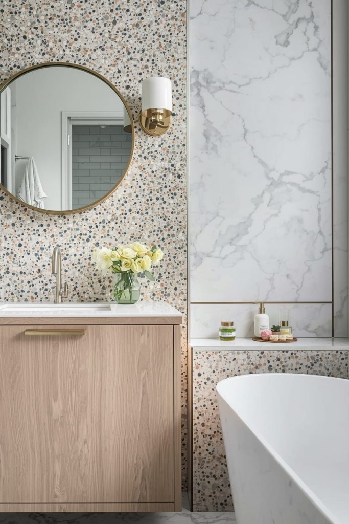Terrazzo Bathroom Wall Tile Ideas