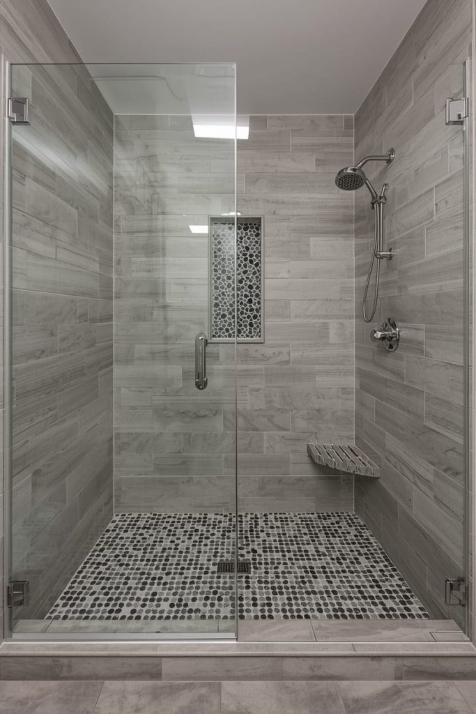 Textured Tile Master Bathroom Ideas