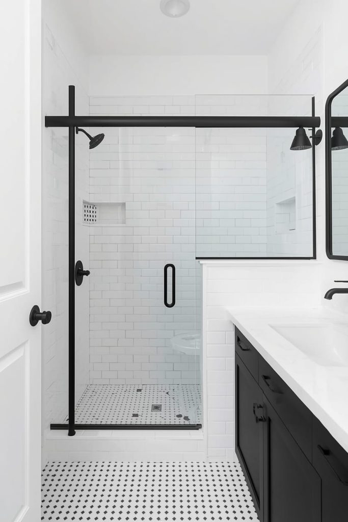 Timeless White Tile Bathroom Design Ideas