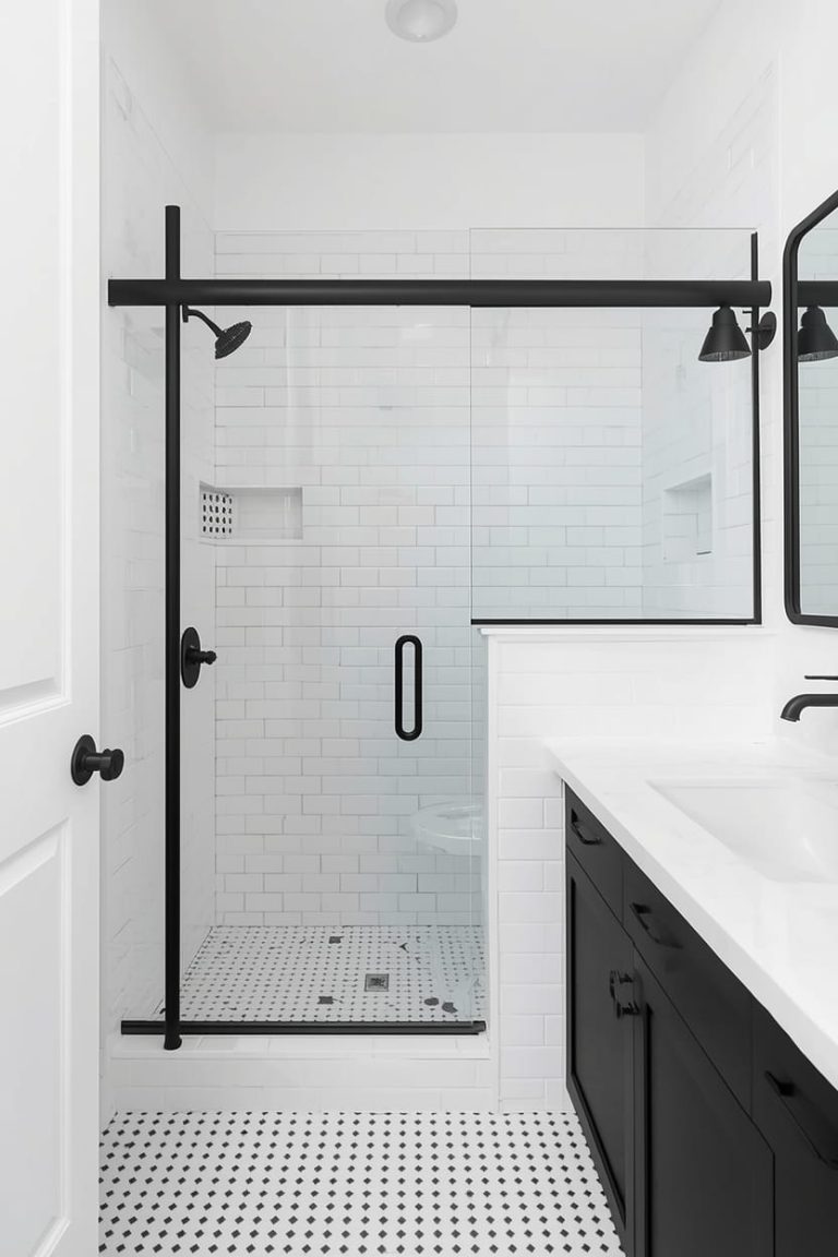 Timeless White Tile Bathroom Design Ideas