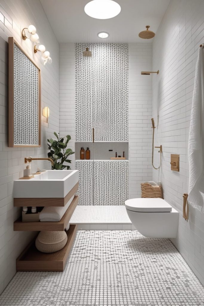 White Subway Tile Bathroom Ideas for Classic Style