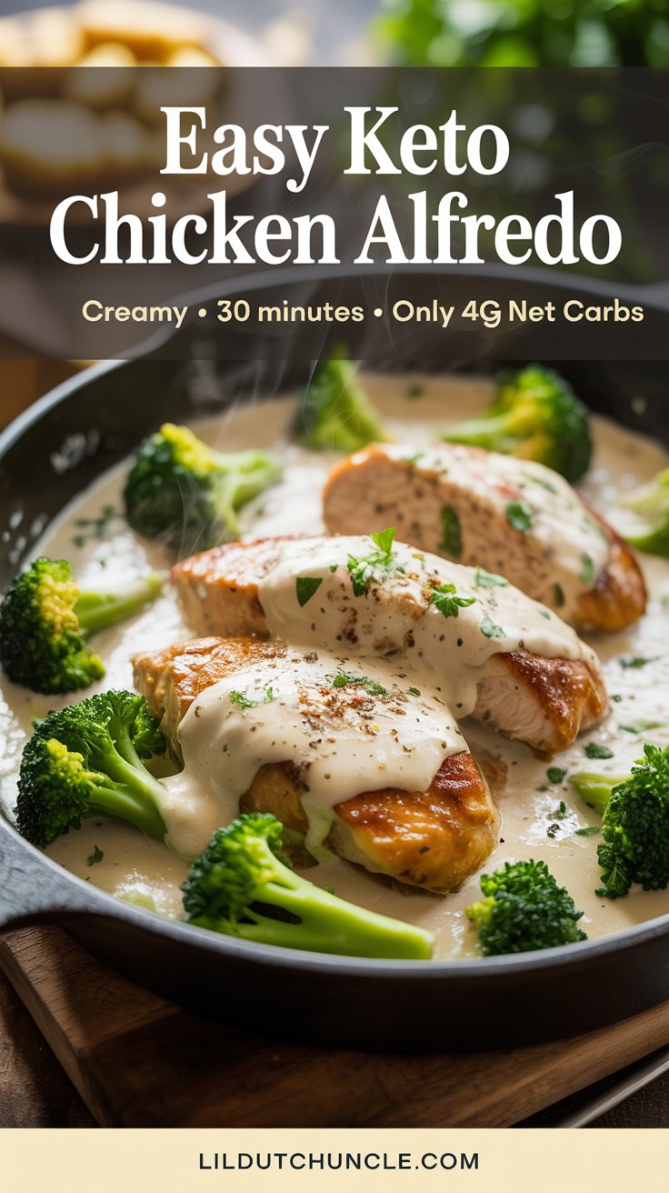 easy keto chicken alfredo