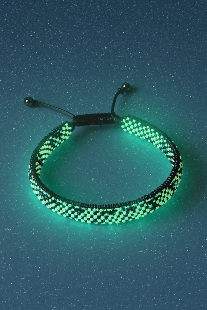 The Glow-in-the-Dark Trick-or-Treat Bracelet