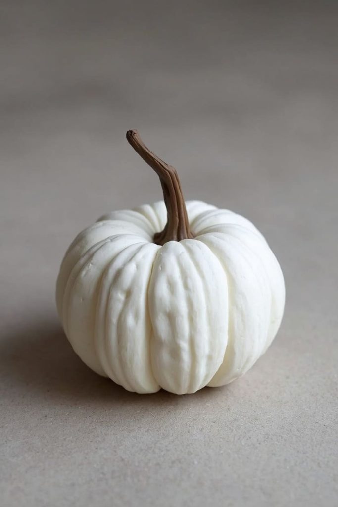 Mini Air-Dry Clay Pumpkins